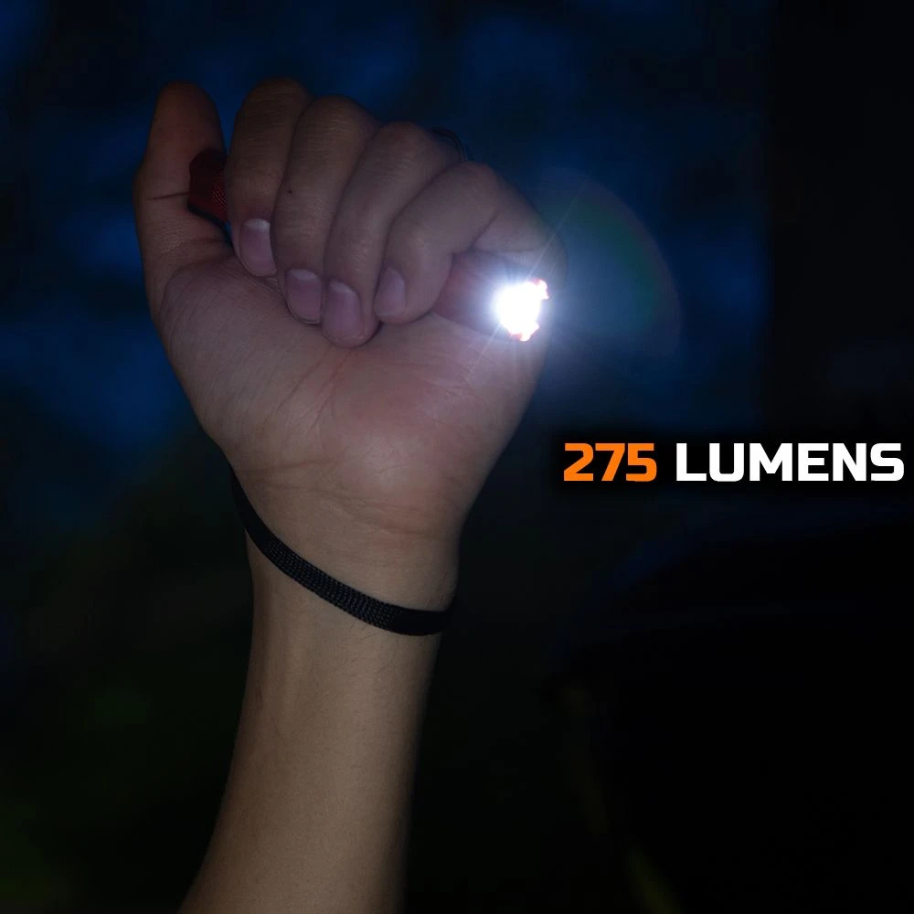 BlackFire Rechargeable Waterproof 275 Lumen Pocket Flashlight - Image 3