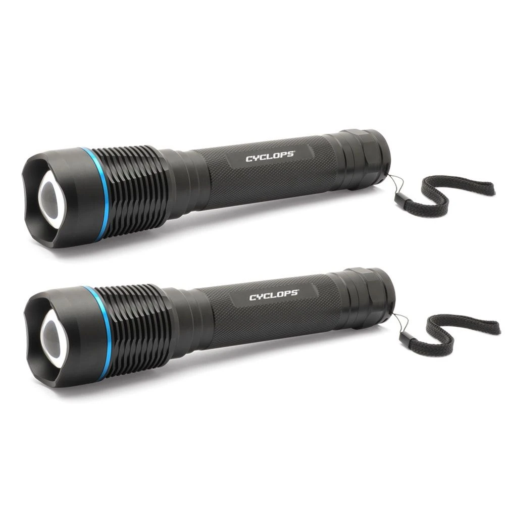 Cyclops Brontes 2000 Lumen Flashlight - 2 Pack