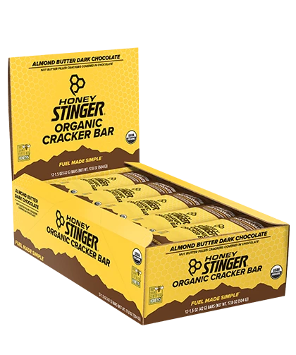 Honey Stinger Organic Cracker N Nut Bars - Box Of 12