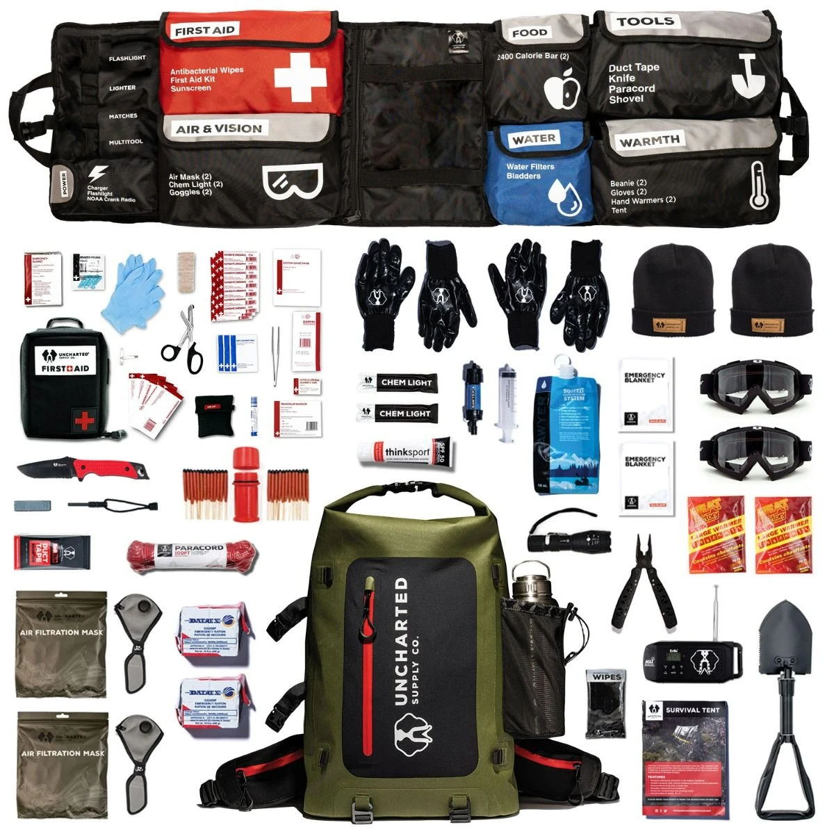 Uncharted Supply Co The Seventy2 Pro Survival System